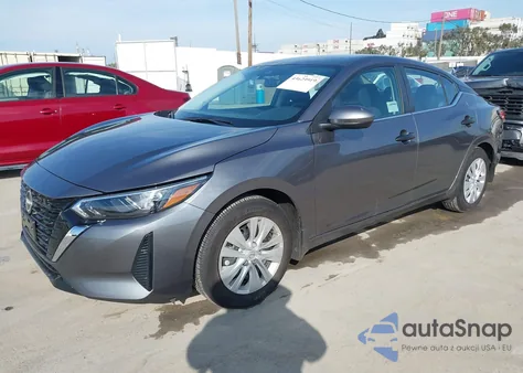 2025 Nissan Sentra S from USA, damaged, VIN 3N1AB8BV6SY367423